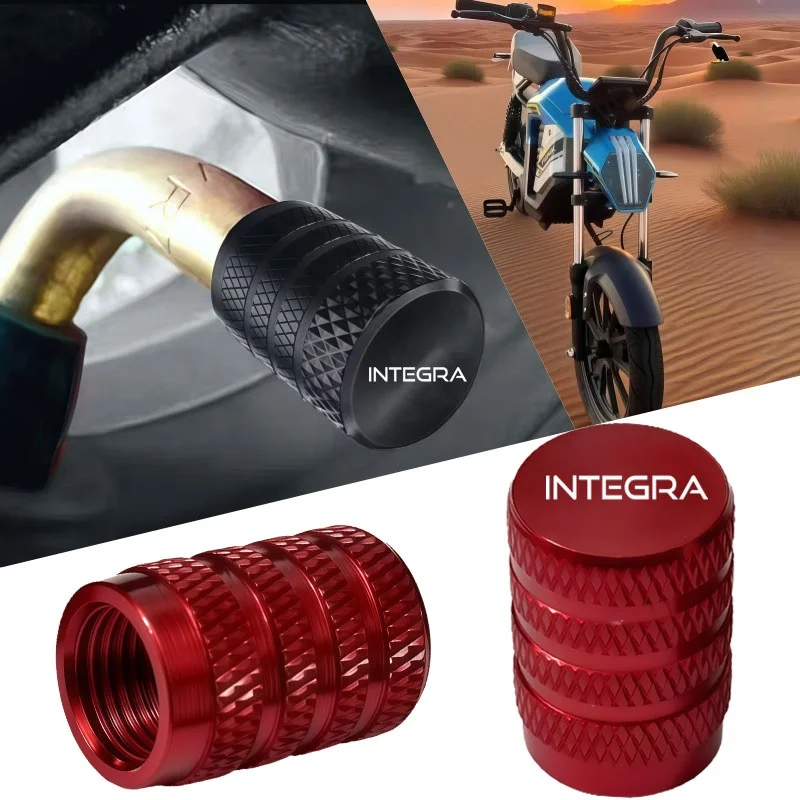 

For Honda INTEGRA 750 Motorcycle Knurling Style Dust Caps Stem Cover Tire Valve Cap accessories