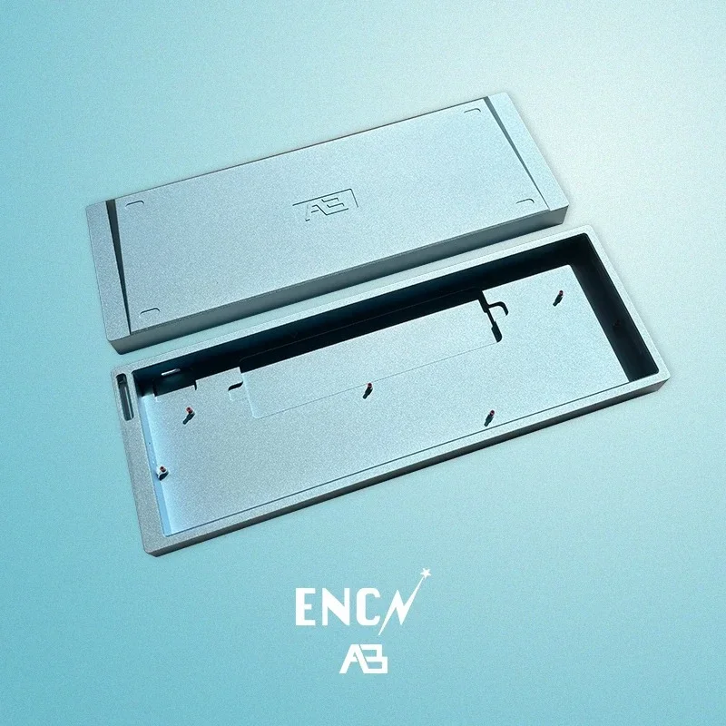 AB60 CNC aluminiowa obudowa niestandardowa Wooting60he obudowa aluminiowa M6l mała noc ISO uniwersalna Rakka Hm66 obudowa klawiatury mechanicznej