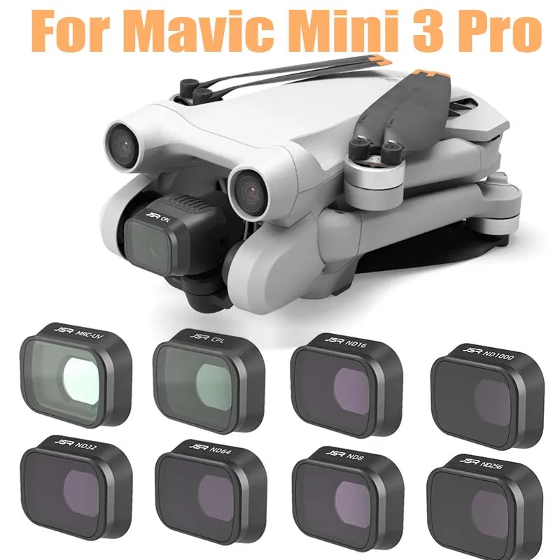 Camera Lens Filter For DJI Mini 3 Pro MCUV CPL ND8 ND16 ND32 ND64 ND256 ND/PL Filters Kit For Mavic Mini 3 Drone Accessories