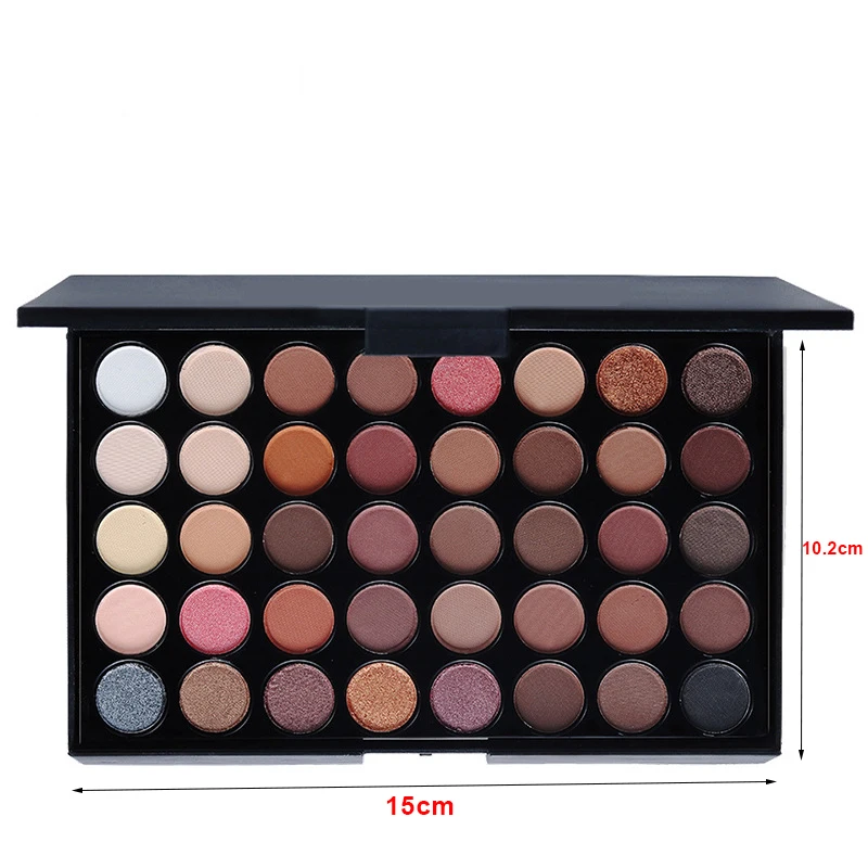 40 colori Eyeshadow Palette Cosmetics Makeup-Set Glitter Nude Fashion Korea Eye Shadow Pallete per le donne Cosmetics Makeup h55-n20