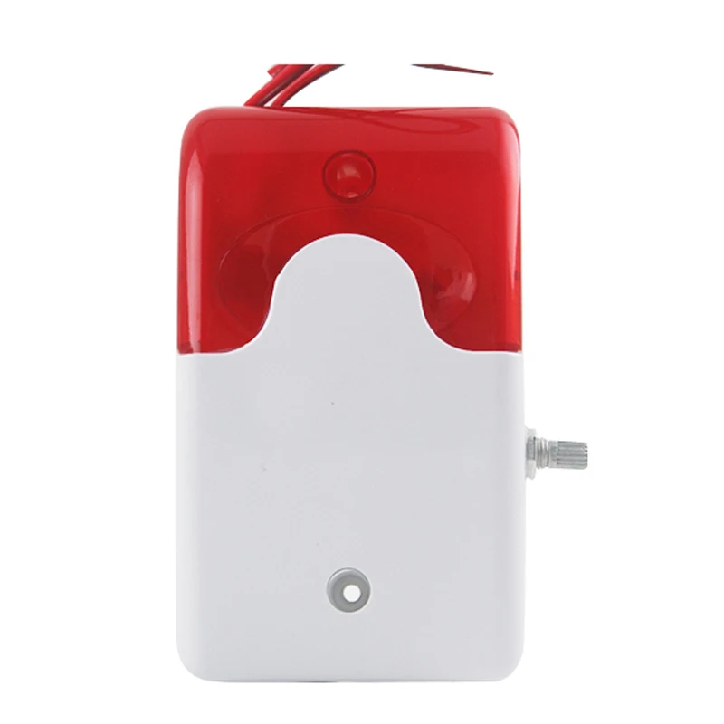 Sound and Light Alarm Beeper 120dB 12V/24V Volume Adjustable/Non Adjustable