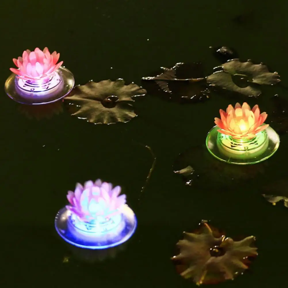 Innovative Solar Pool Light Colorful Floating Pool Light Anti-corrosion Lighting Dragonfly Water Drift Light