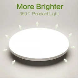 Ultra-thin round LED ceiling lamp Chandelier bedroom Living Room corridor toilet Ceiling Lights Decoration home AC85-265V