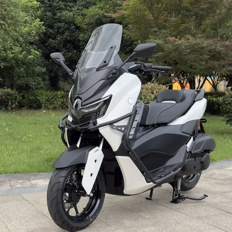 Suitable for motorcycle accessories with raised front windshield and front and rear mirrors