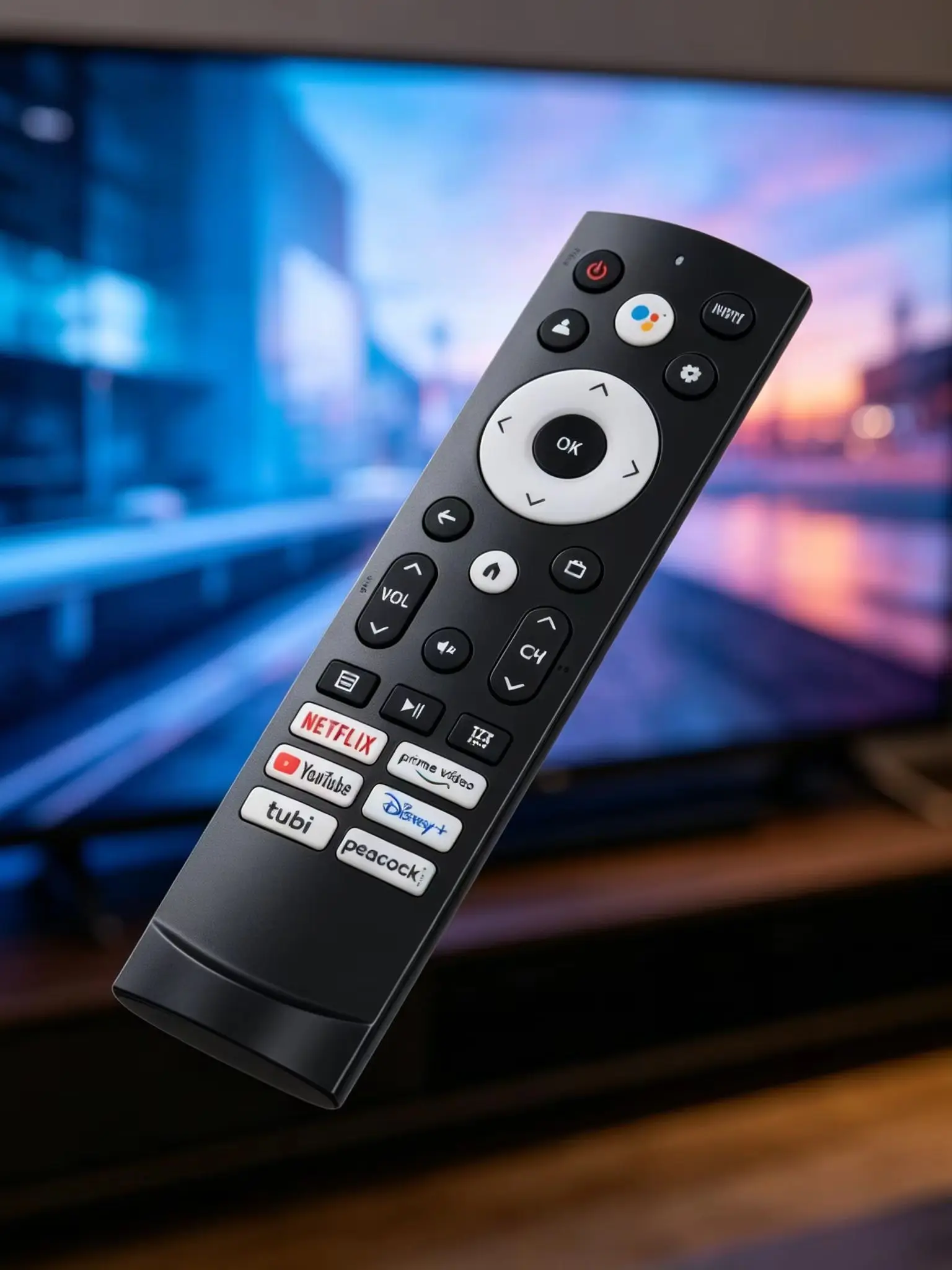 Zamiennik pilota głosowego ERF3M90H do telewizorów Hisense Google Android Vidaa 4K UHD ULED Smart TV — zdjęcie produktu 7