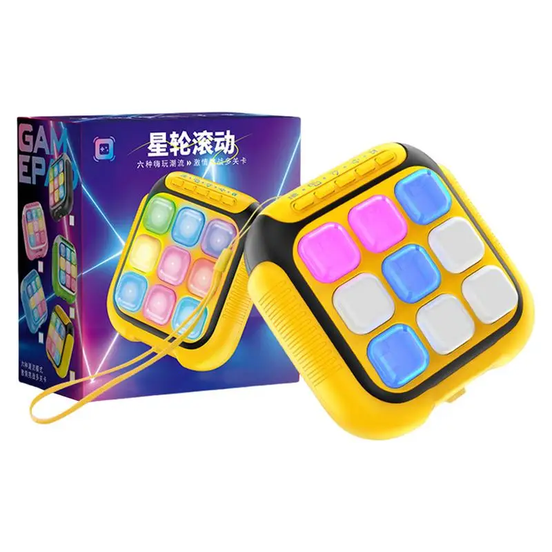 

Игровые игрушки Fast Push, портативная игровая консоль Quick Push, игровой автомат-головоломка со звуком и светом, игрушка для снятия стресса, подарки на день рождения