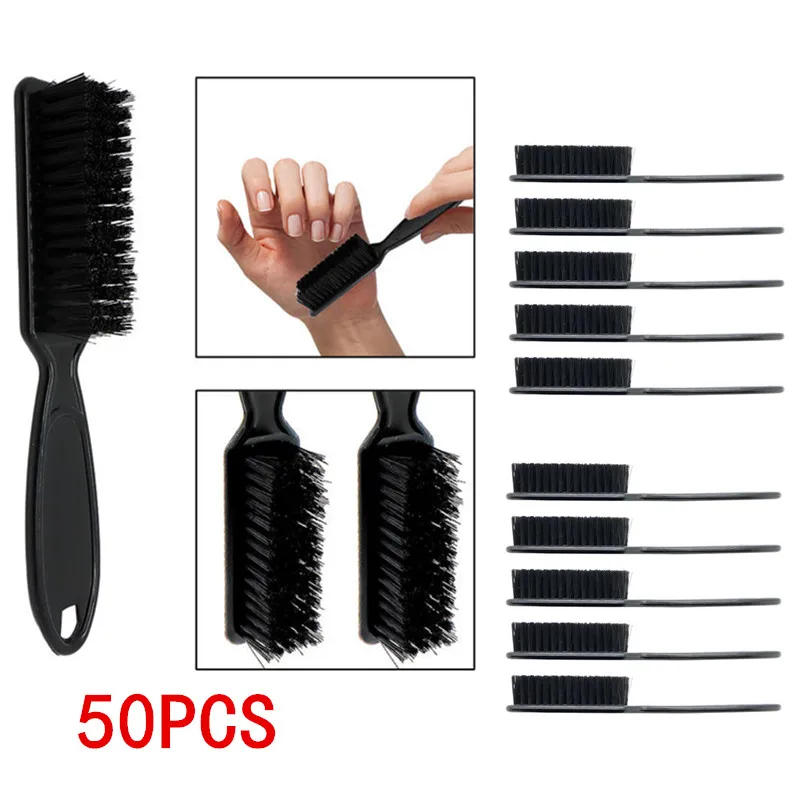1/5/10/20/30/50Pcs Barber Blade Cleaning Brush For Clipper Cleaning Nail Cleaner Styling Brush For Fade Tapers Trimmer Wholesale