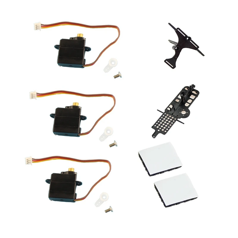 

1 Set XK K110 Upgrade To K110S Metal Servo Main Frame Servo Plate For Wltoys XK K110 K110S RC Helicopter Upgrade Parts