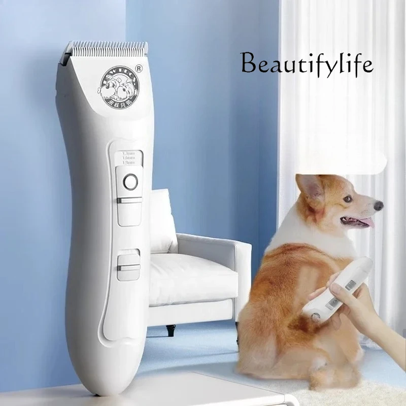 

расческа для кошек Dog Lady Shaver Electric Pet Hair Cutter Professional Shaving Dog Fur Electric Push Cat Electric Hair Cutting