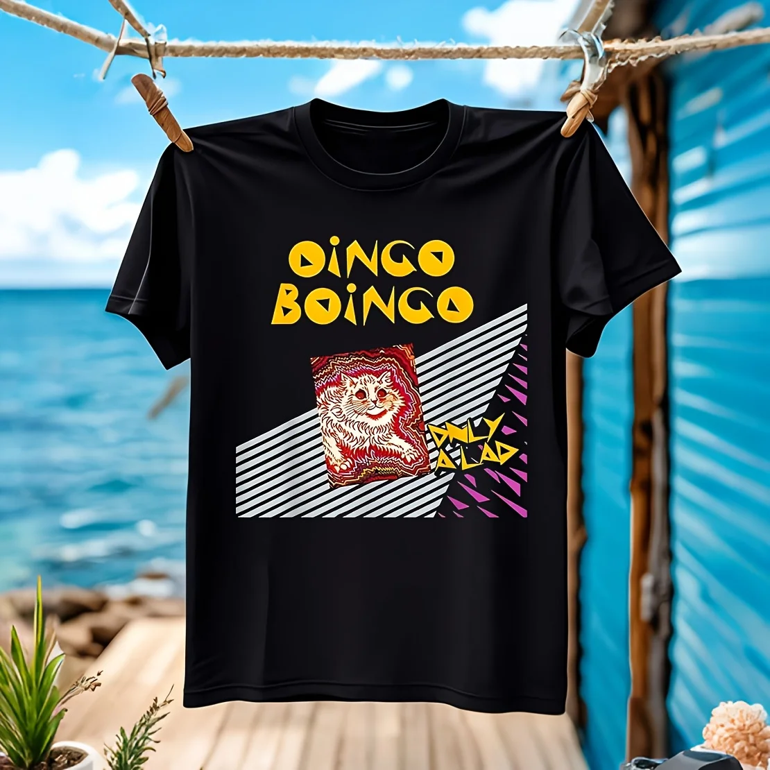 

Oingo Boingo funny T Shirt Youth And Toddler Men's T-shirt 100% Cotton Casual Breathable Confortable casual daily wear available