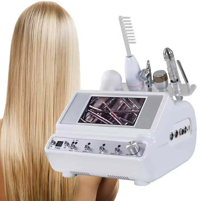 Portable Hair And Scalp Treatment Machine Machine Salon Skin And Hair And Scalp Analysis Machine Hair Growth Apparatus