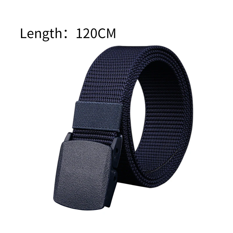 Ceinture en jean réglable pour homme, ceinture de voyage en plein air, ceinture DulWaist avec structure en plastique pour pantalon, unisexe, 120cm