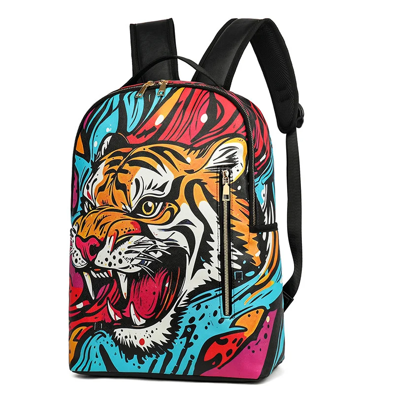 Y2K Funny Backpacks Pattern Printed Backpacks Personal Travel Bag Lightweight Sweet Protection Backpack College Students Bag New