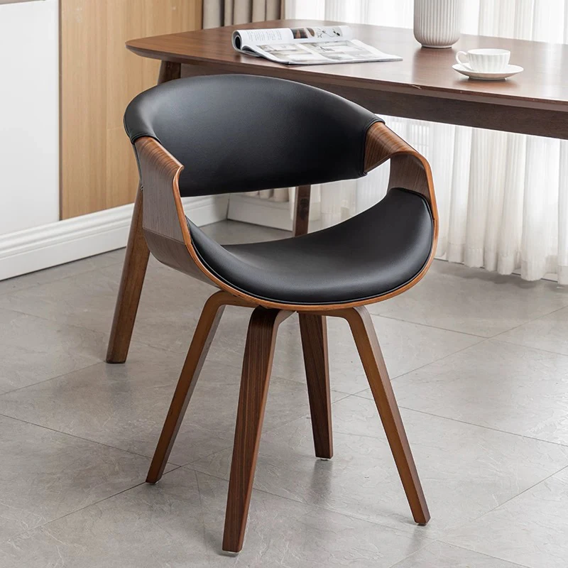 Furniture,Solid Wood Stool,Creative Dining Chair,Rotating Armchair,Backrest Living Room Chair,Bedroom Makeup Stool,Leisure Seat