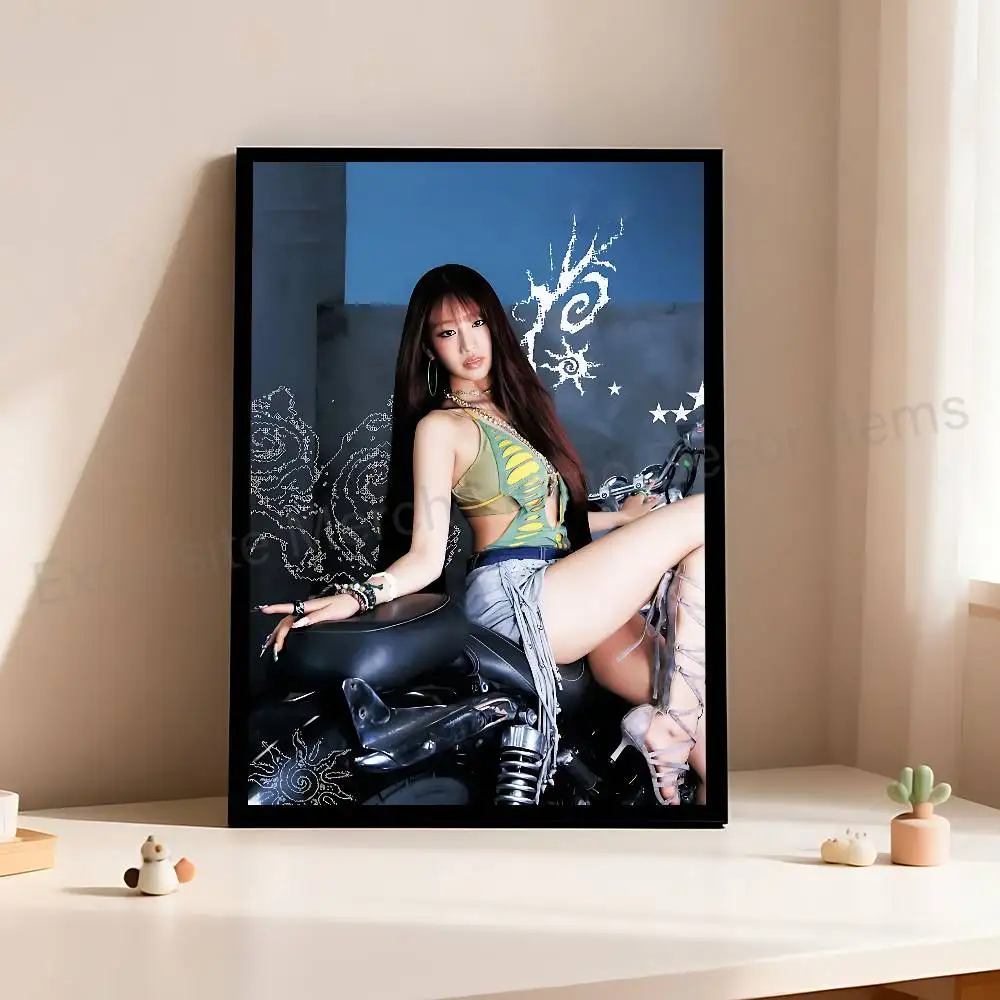 Singer N-Natty Sweat New group Poster HD home decor sticky wall waterproof home living room bar aesthetic decor