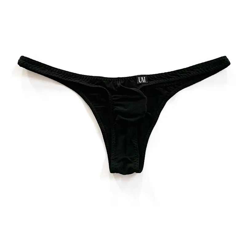 LOW RISE MENS SEXY UNDERWEAR HALF BACK BRIEFS COOL SILK PENIS POUCH TIGHT UNDERWEAR