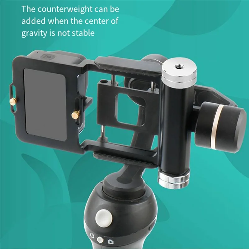 AT12 Camera Gimbal Conversion Splint Stabilizer For Gopro 13 Gimbal Conversion Splint Action Camera Accessories