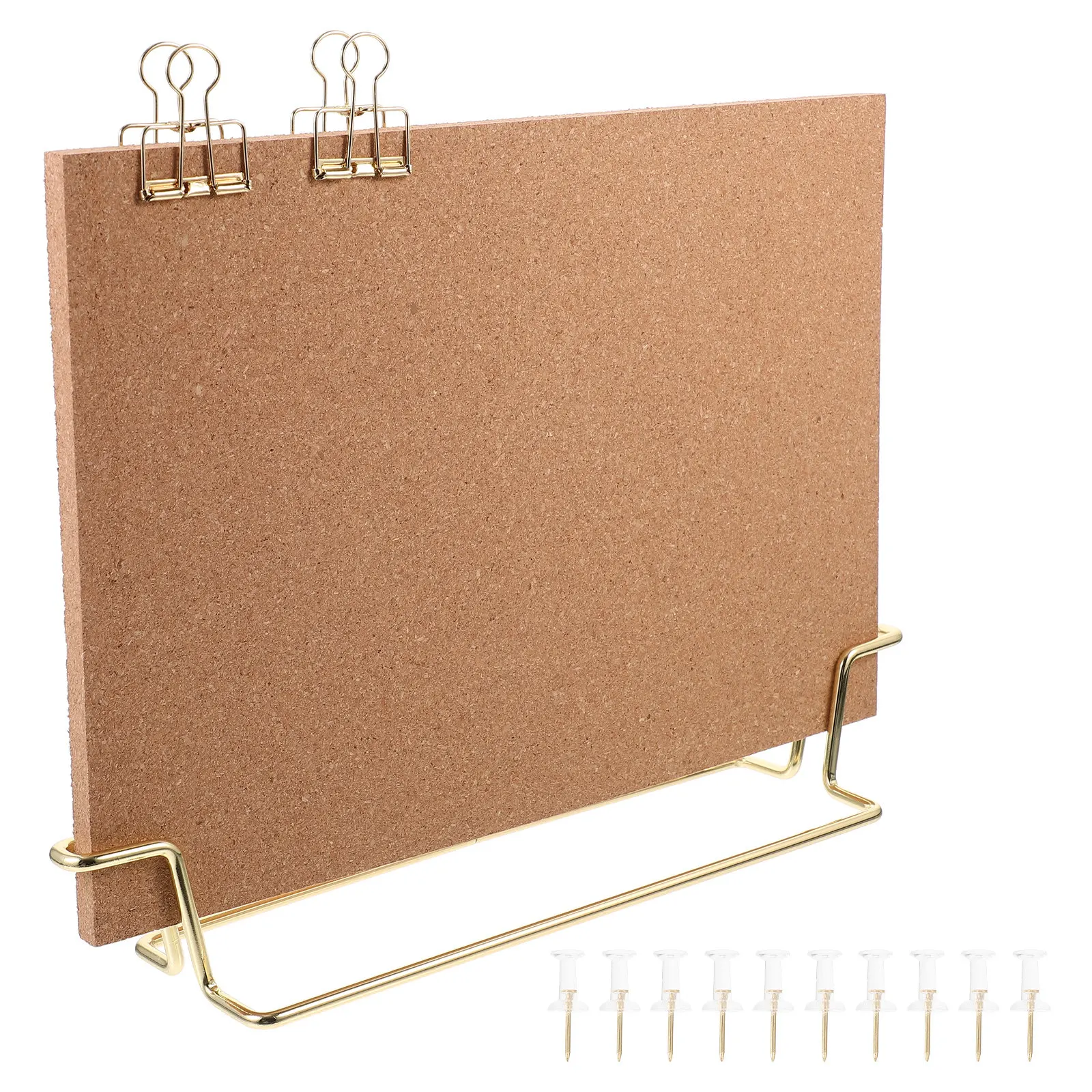 Bulletin Board Cork - 1 Set Leichtes Korkbrett Büro-Pinboard Kleiner