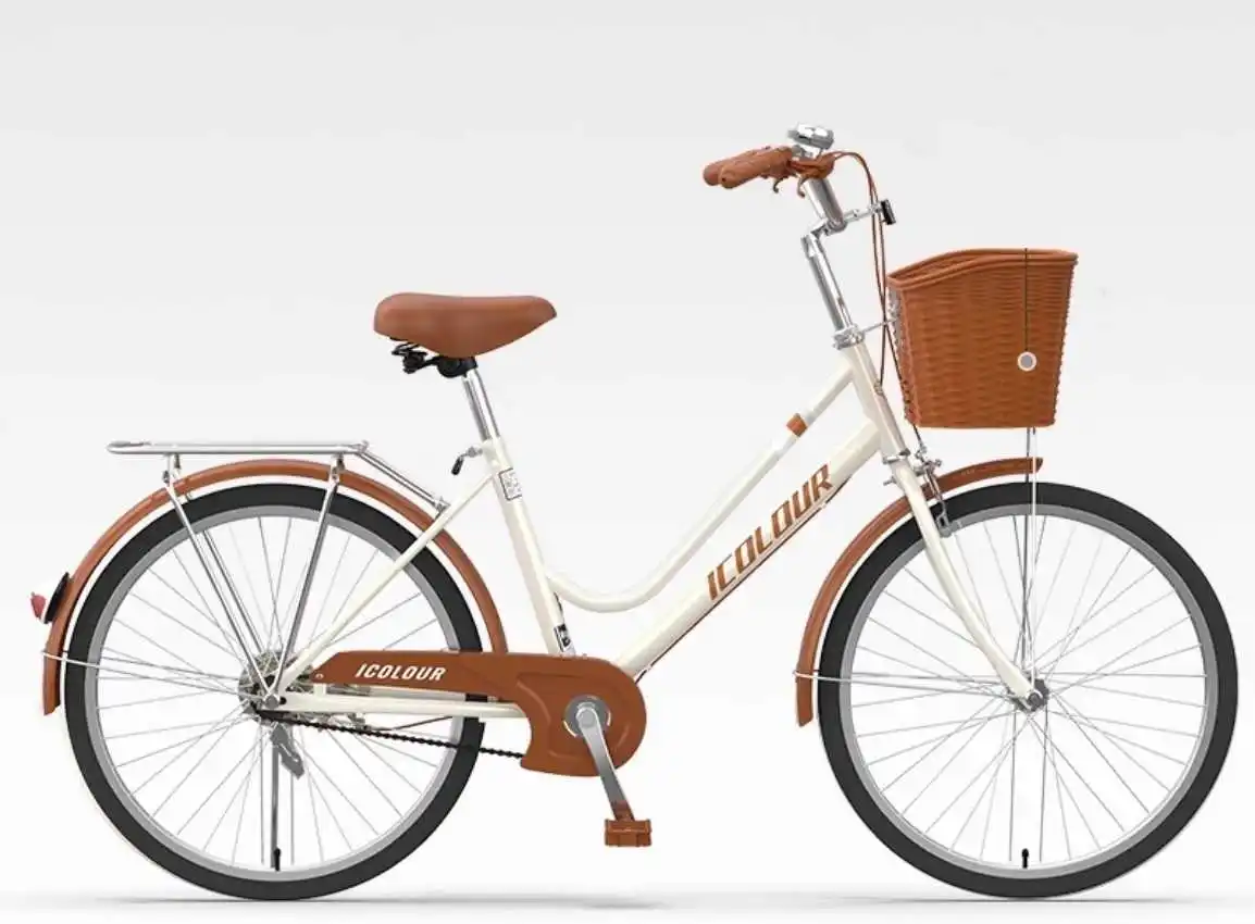

Bicycle women's new adult lightweight variable speed retro commuting work travel bicycle inch college student lady