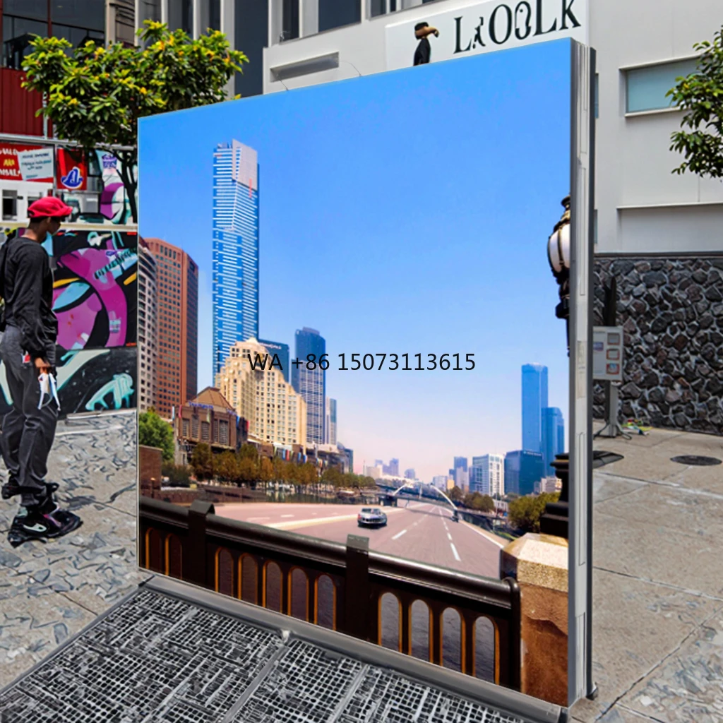 

Corporate Light Emitting Diode Display Signage for Lobby and Mall Catalog Boards Featuring Company Branding