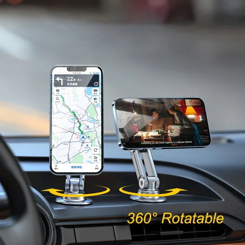Magnetic Car Cell Phone Support Cellphone Holder Mobile Bracket Portable Stand Universal for Xiaomi iPhone Samsung Accessories