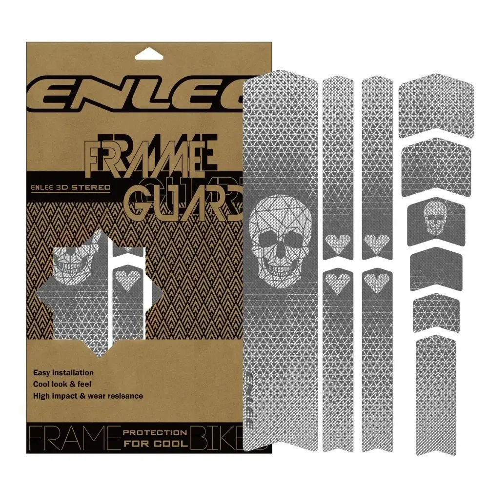 NEW Removeable Bike Frame Sticker Protector Waterproof Lightweight