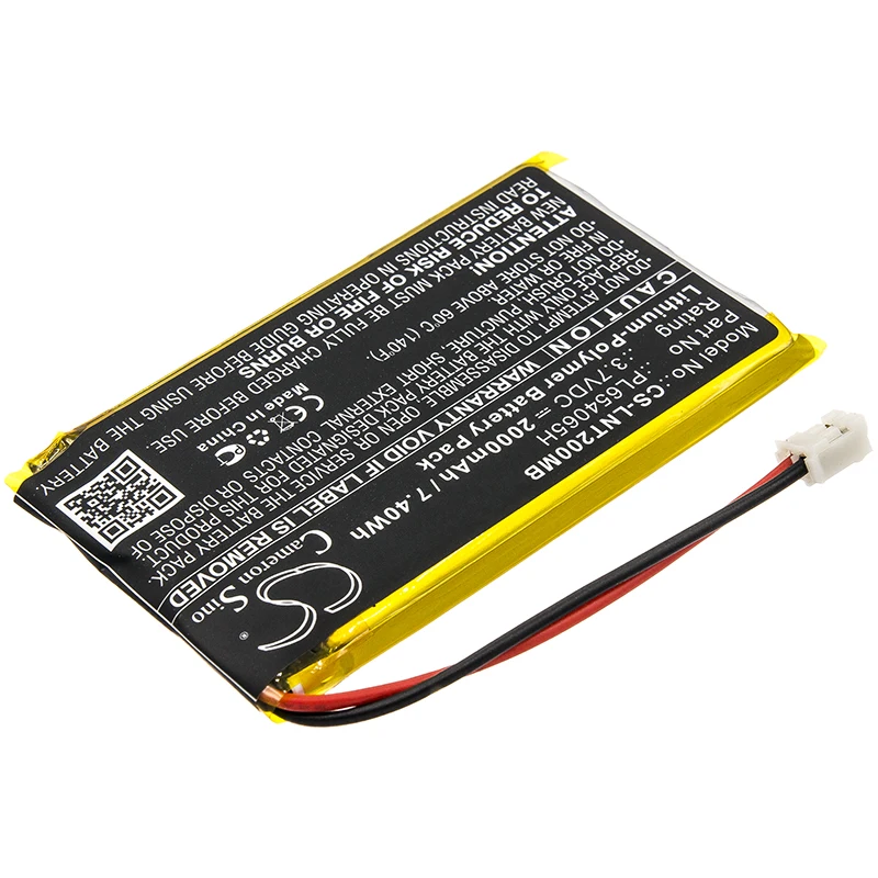 Cameron Sino 3.7V 2000mAh CS-LNT200MB BabyPhone Battery PL654065H for Luvion Prestige Touch 2 +TOOL