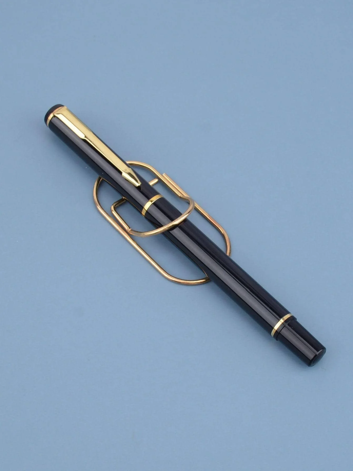 Mehrfarbiger Metall-Schreibstift-Clip - Kreativer Multifunktionaler Tragbarer Notizbuch-Zubehör Büro-Schul-Schreibwaren-Organizer-Clip – Detail 8