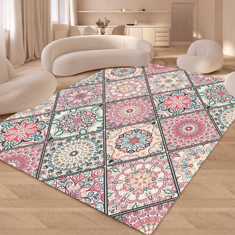 

Geometric Area Rug,Carpet Rug for Home Living Room Bedroom Sofa Doormat Kitchen Decor,Kid Non-slip Floor Mats Home Decoration
