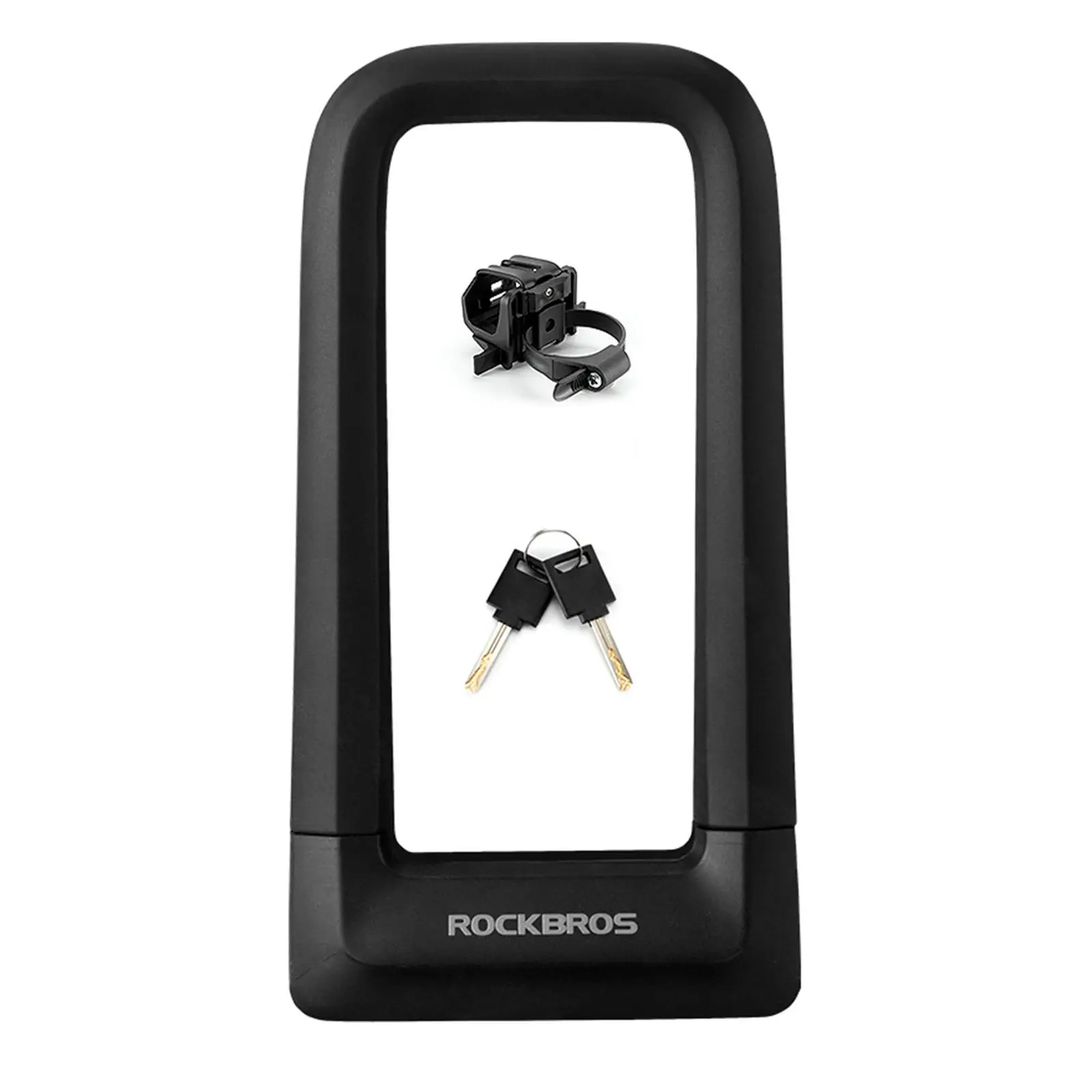 

Bike with two keys, Heavy Duty High Anti Lock, Rustproof Bicycle Bikes, Shop Doors, Fences - with Mounting Bracket