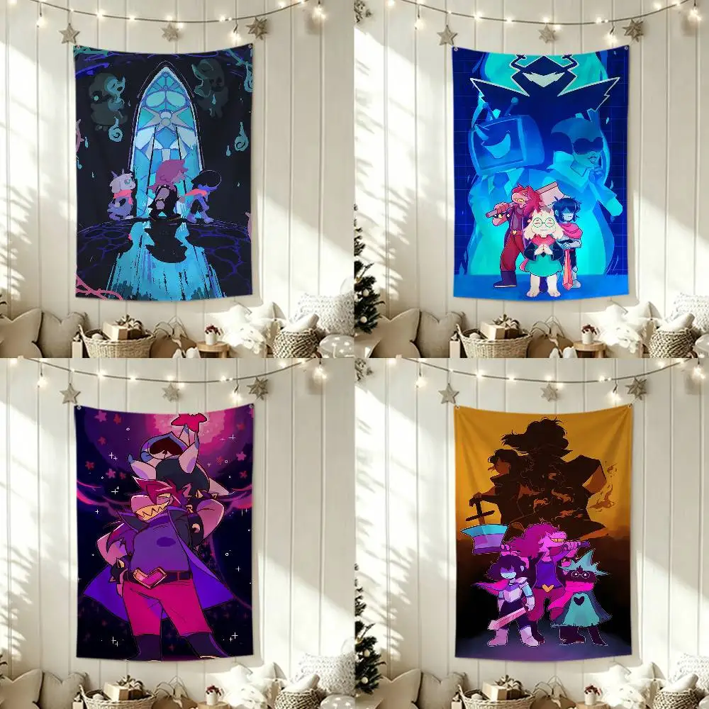 

Deltarune Game Character Susie Funny Meme Funny Flags for Bedrooms Home Decor Items Outdoor Decors Garage Decoration Flaga