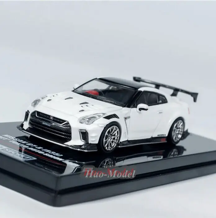 INNO 1/64 닛산 GTR R35 TOP SECRET 2021 합금 다이캐스트 모델 자동차 시뮬레이션 소년 생일 선물 취미 디스플레이 컬렉션