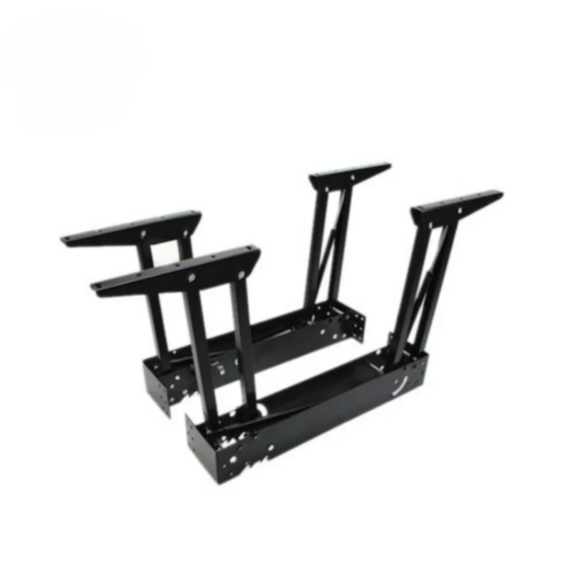 Hydraulic buffer coffee table lift, function dining table lift, furniture desktop folding bracket, hardware accessories B12
