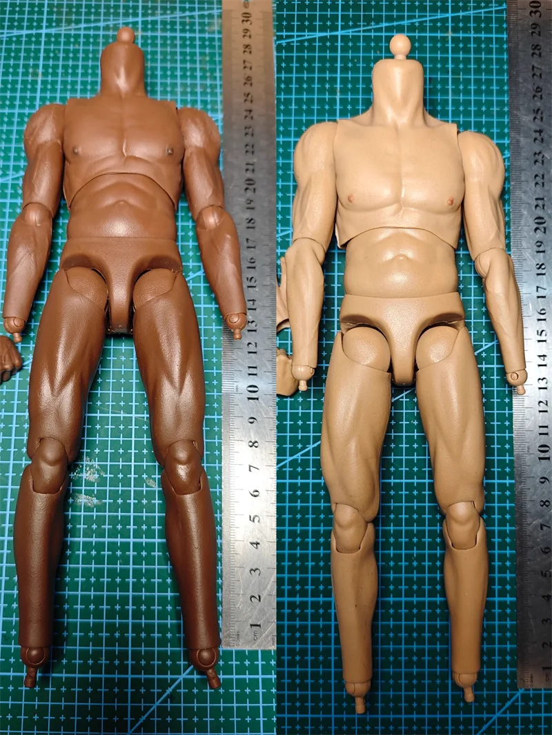 Cabeza de cuerpo fuerte a escala 1/6, modelo tallado de cabeza masculina compatible con figura de acción de 12 pulgadas, accesorio, muñecas de cuerpo muscular, juguetes, regalos para fanáticos