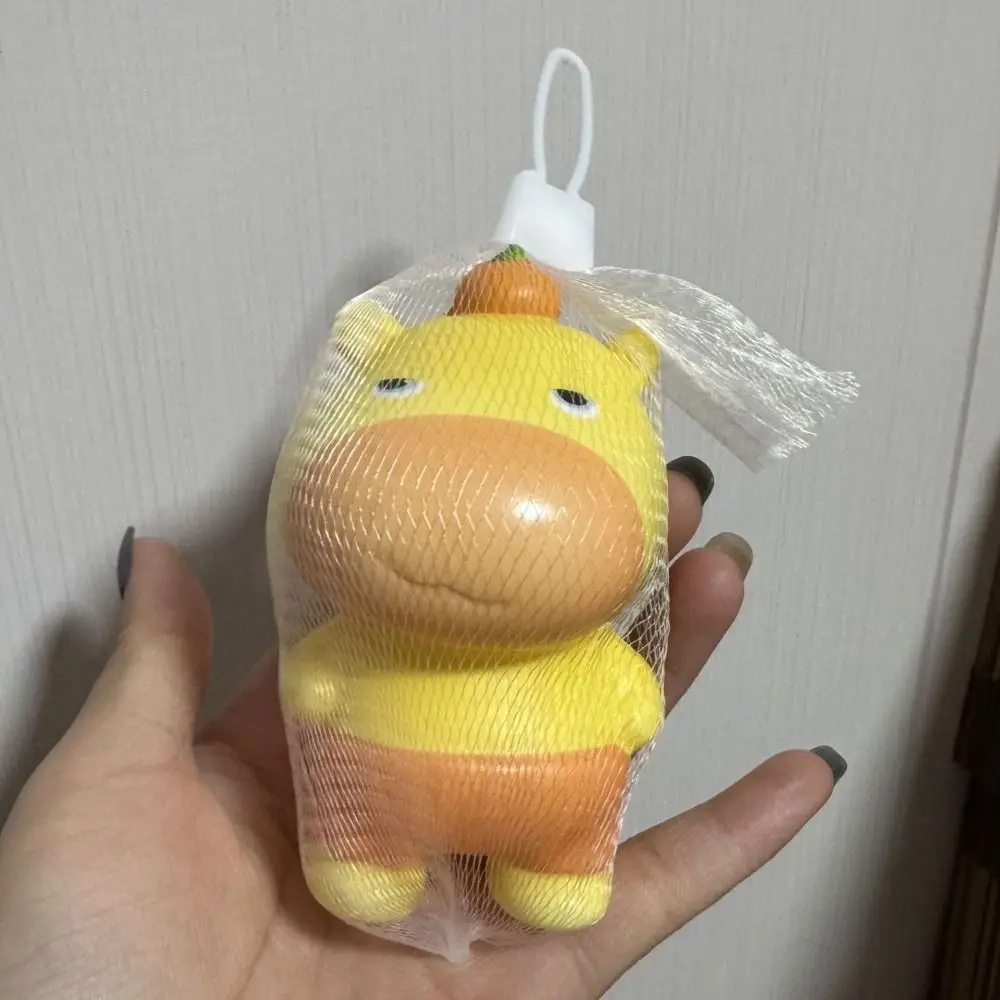 Capivara água golfinho espremer brinquedo caqui amassar golfinho lulu brinquedo fidget artesanal colorido água golfinho pitada brinquedo