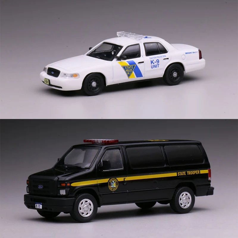 

596 В наличии 1:64 Корона Виктория Нью-Джерси Держат Йорка Полиции Литая под давлением модель автомобиля Коллекция игрушек