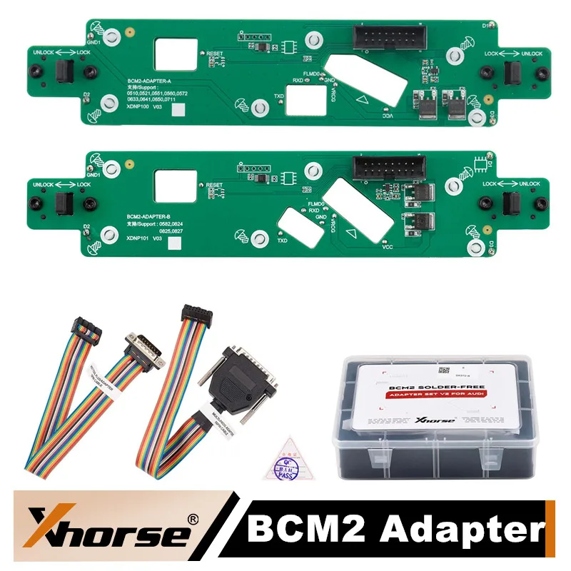 

Адаптер Xhorse XDNPA2GL BCM2 без пайки для Audi 5th IMMO, совместим с Multi Prog, Key Tool Plus, VVDI2, VVDI Prog