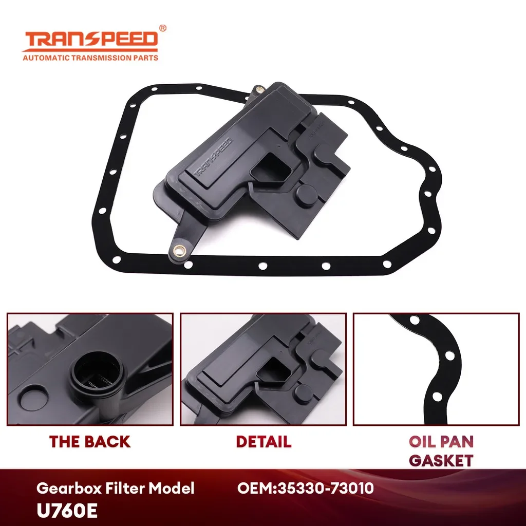 ชุดกรองน้ำมันเกียร์อัตโนมัติ TRANSPEED U760E U760F และชุดปะเก็นอ่างน้ำมันเกียร์ สำหรับเปลี่ยนในรถยนต์โตโยต้า ไซออน แคมรี่