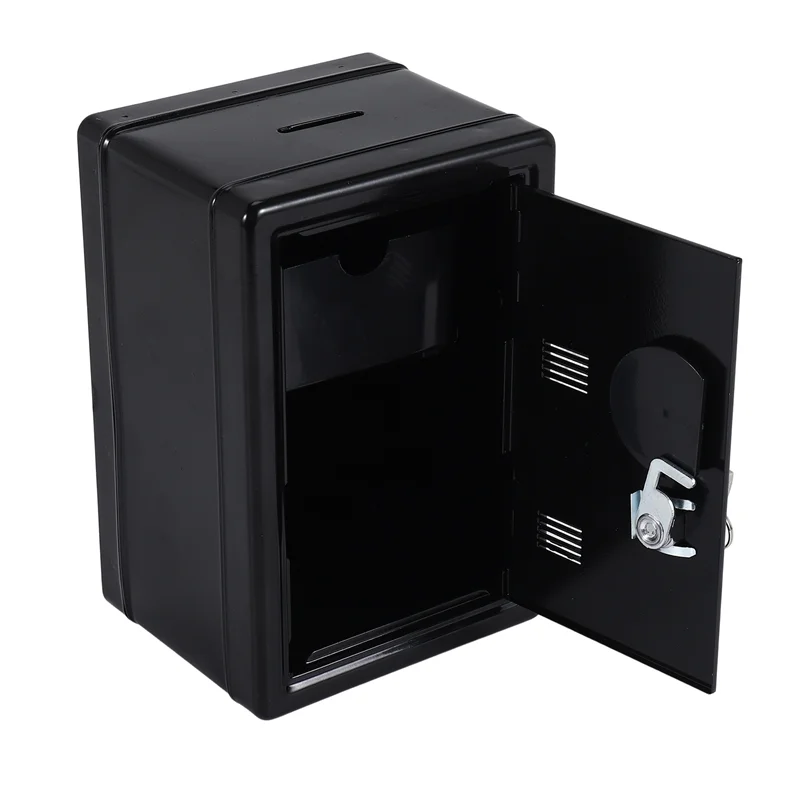 ABDE-безопасная коробка-органайзер, железный стол, декоративная коробка, копилка, металлический мини-шкаф, ящик для хранения денег, ящик для хранения для мальчиков