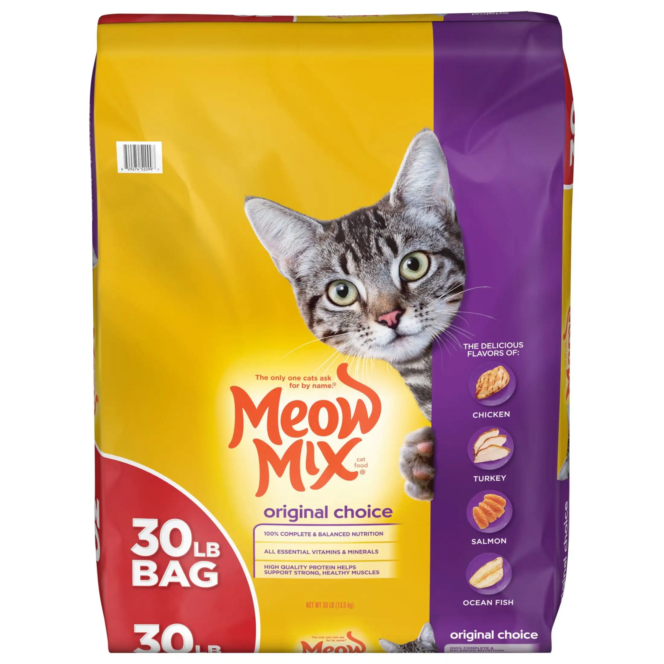 

Meow Mix Original Choice Dry Cat Food, 30 Pounds