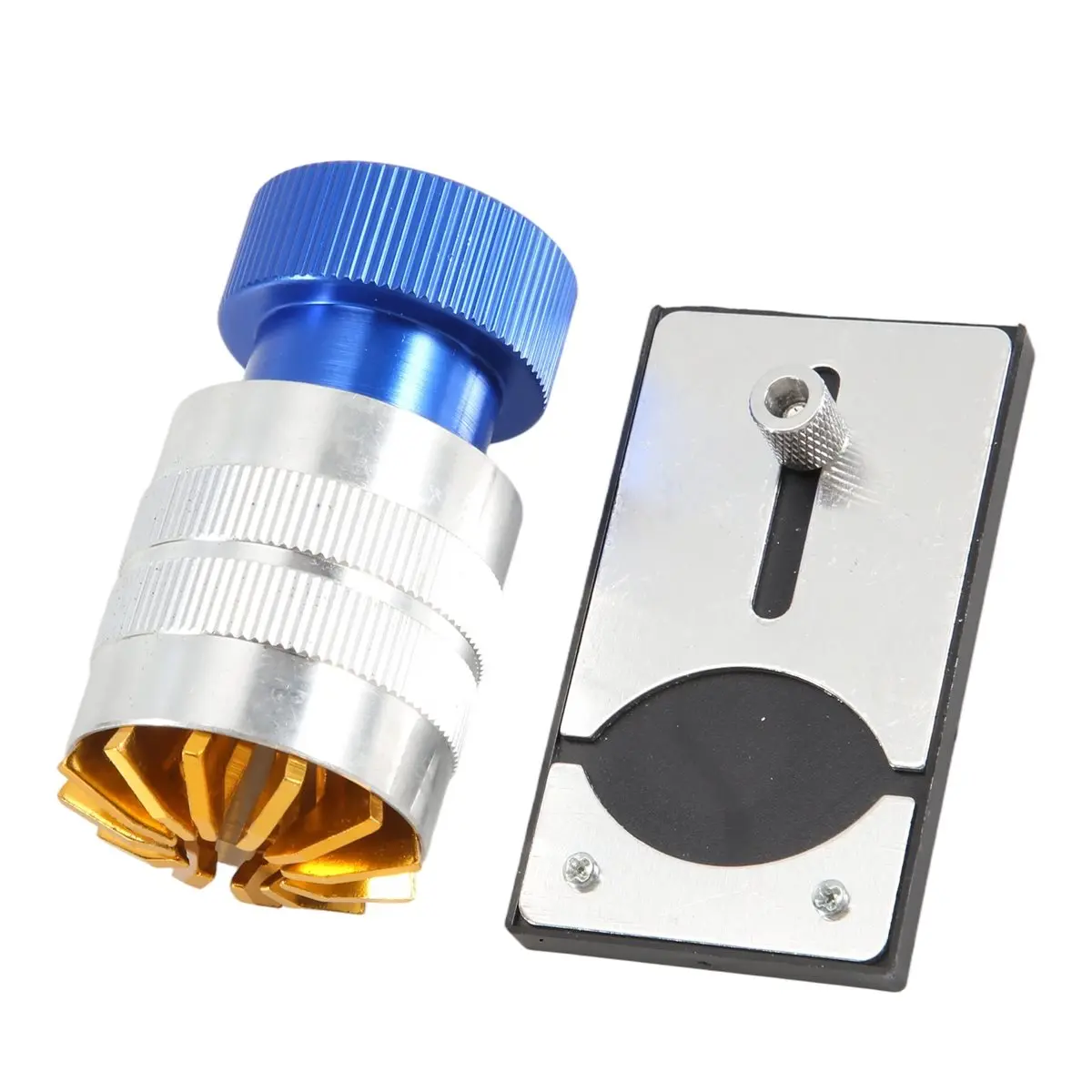 HGHO Crystal Remover Watch Plastic Crystal Remover with Base Lift Front Case Remover Insert Watch Glass Remove