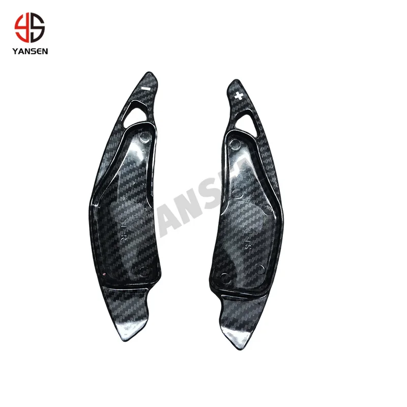 Car Interior Accessories ABS Carbon Fiber Steering Wheel Paddle Shift For Lexus IS250 300 350 350C 2006-2012