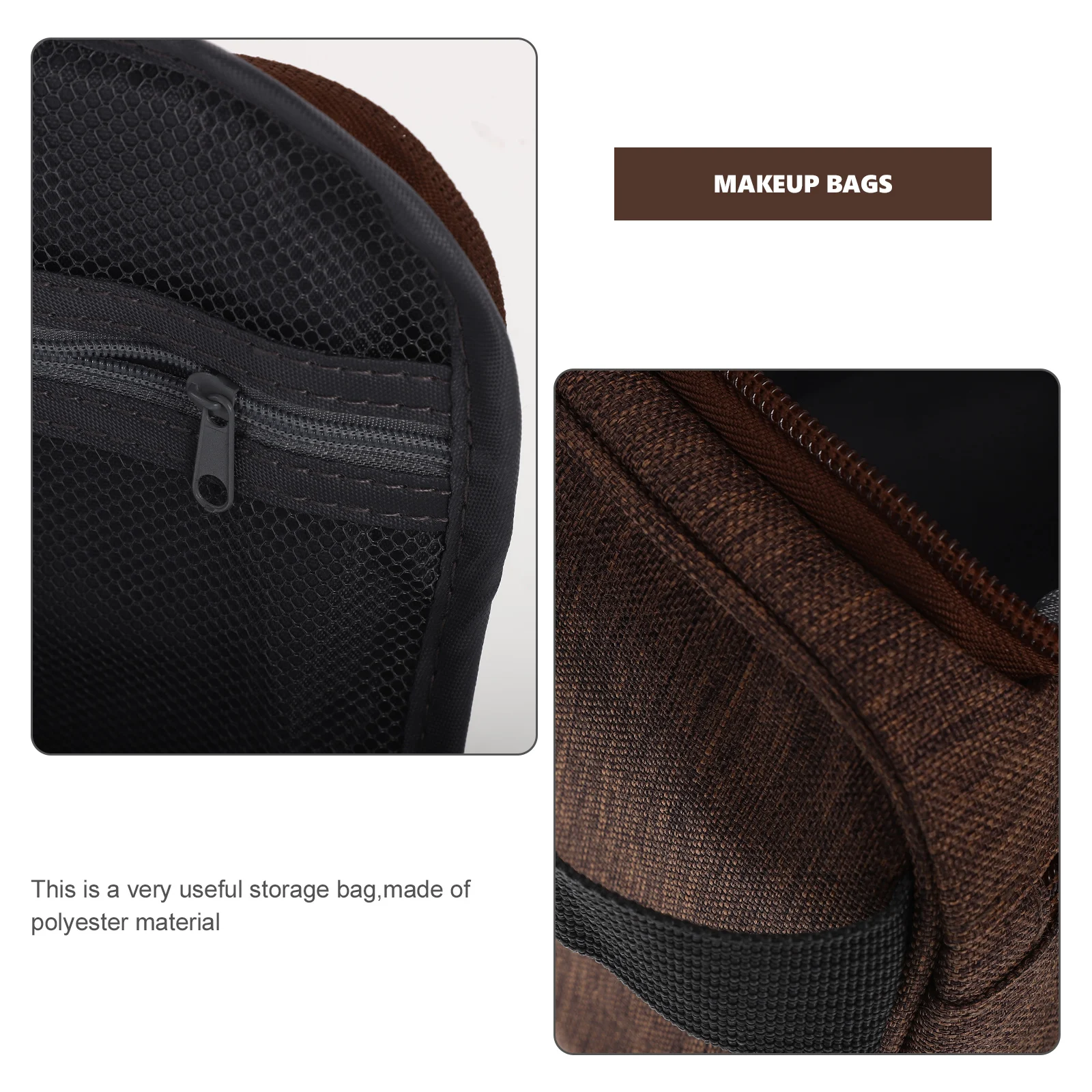 

Portable Travel Toiletry Large Capacity Waterproof Makeup ganizer Bag Compact Lightweight Foldable Multi layered Design