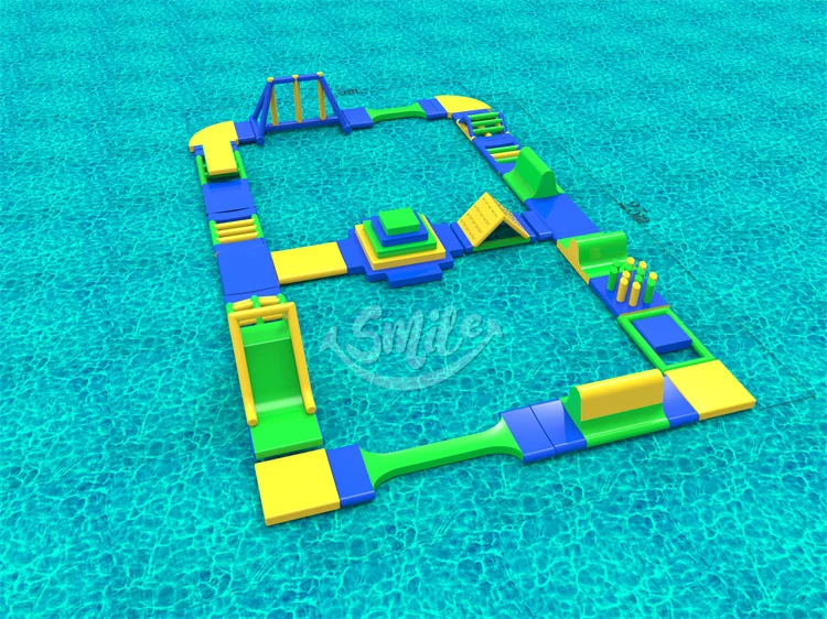 Customizable Games Large Inflatable Aqua Sports Bouncer Castle New Design Floating Water Park for Amusement by Sea or Lake