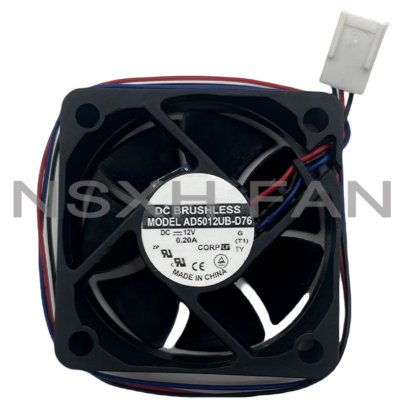 NEUES ORIGINAL AD5012UB-D76 12 V 0,20 A 5015 5 cm 50 x 50 x 15 mm Geschwindigkeitserkennungs-Lüfter