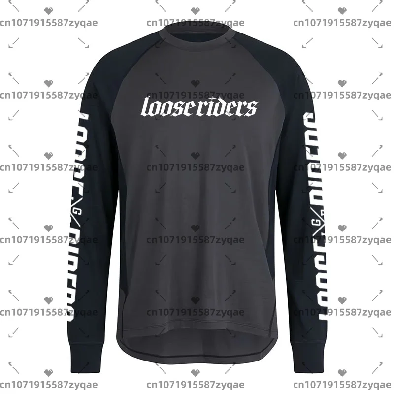 2026 Loose Rider Motorcycle Downhill Jersey DH Cross Country Enduro Cycling Top BMX Mountain Bike Breathable Quick Drying Shirt