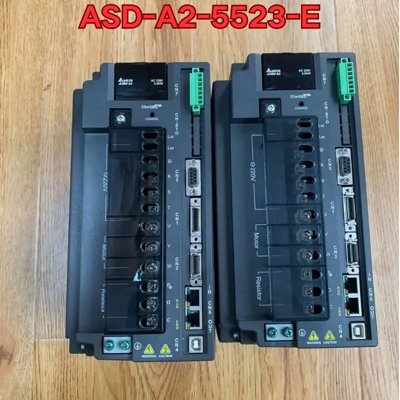 Second-hand ASD-A2-5523-E servo drive in good working condition