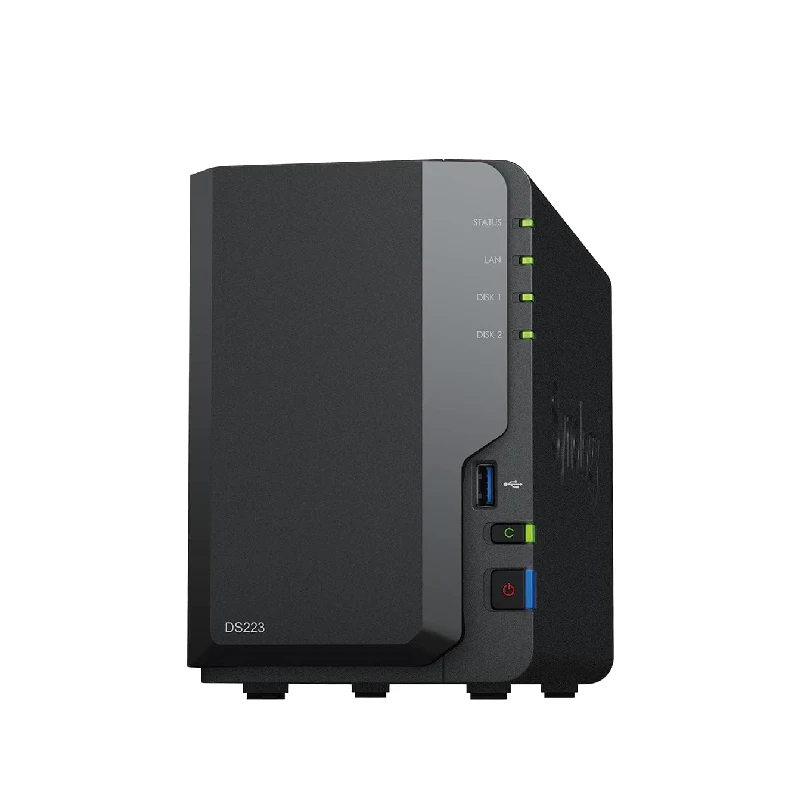 Synology DS223 2-Bay Diskstation NAS Network Storage Serve (Diskless)