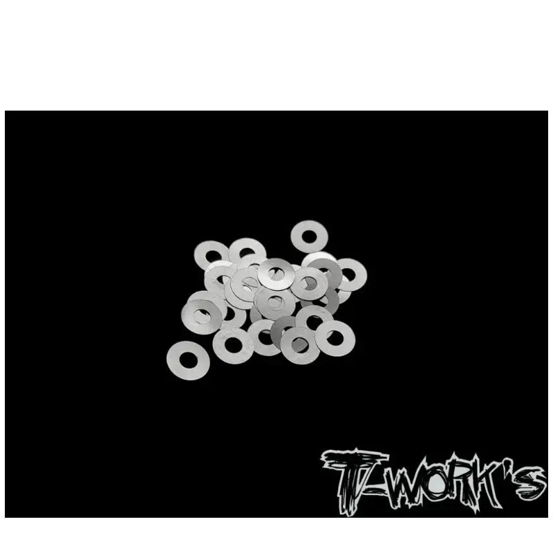 Original T Works TA-096-3.5 3.5mm X 0.05mm Shim Washer 30pcs. Rc Tool