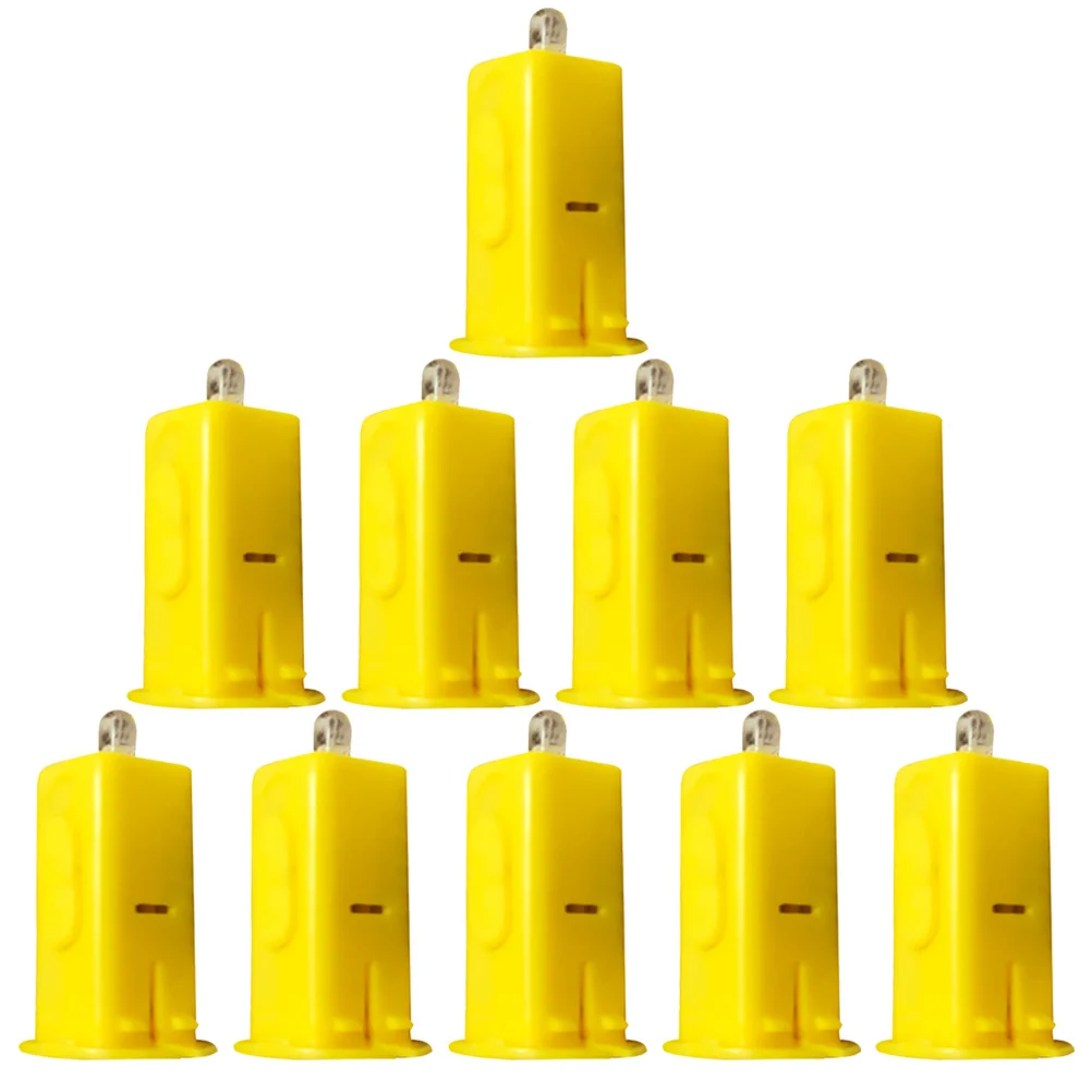 

20Pcs Seven Colors LED Electronic Paper Lantern Wicks Slow Flash Miniature Light Party Decoration Romantic Festival Supplies